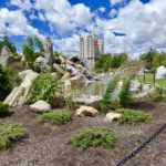 McEuen Park Waterfall